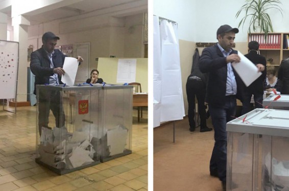 «Միգուցե նրանք երկվորյակնե՞ր են». համացանցում հայտնվել են ՌԴ ընտրություններին 2 անգամ քվեարկած քաղաքացիների լուսանկարները
