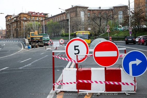Մաշտոցի պողոտա-Գր.Լուսավորչի փողոց տրանսպորտային հանգույցի ստորգետնյա հատվածի ջրահեռացման համակարգի վերակառուցման աշխատանքներն ընթացի մեջ են