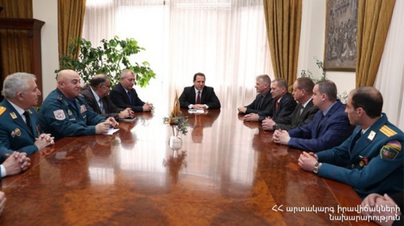 Հայ-ռուսական մարդասիրական արձագանքման կենտրոնի մի խումբ աշխատակիցներ պարգևատրվել են
