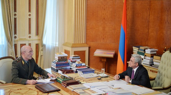Նախագահին քրեակատարողական վարչության պետը զեկուցել է 2018թ. նախանշված ծրագրերի մասին
