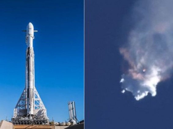 Space-ը նորից չի կարողացել փրկել Falcon 9 հրթիռի շրջահոսիչը