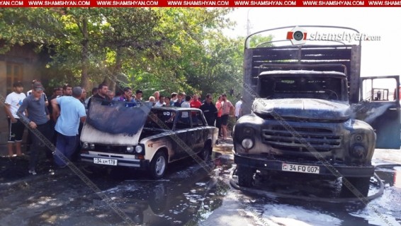 Խոշոր հրդեհ Արմավիրի մարզում. կա 3 վիրավոր (լուսանկարներ). Shamshyan.com