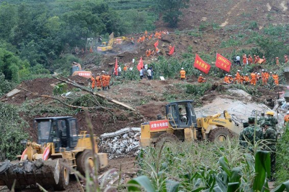 Չինաստանում սողանքի պատճառով զոհվել է 11, անհետ կորել՝ 12 մարդ.