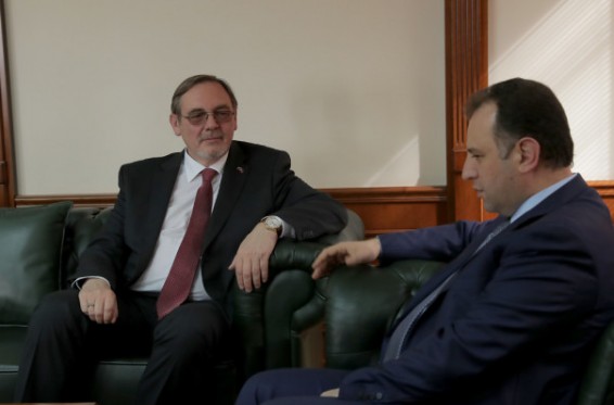 Վ. Սարգսյանը շնորհակալություն է հայտնել Ի. Վոլինկինին պաշտոնավարման ընթացքում հայ-ռուսական հարաբերությունների ամրապնդման ուղղությամբ կատարած արդյունավետ աշխատանքի համար