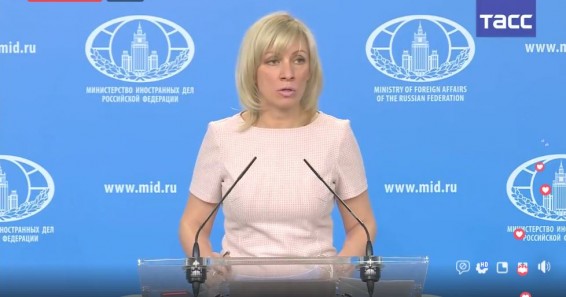 LIVE: Брифинг Марии Захаровой