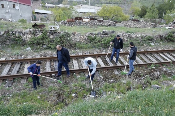 Շաբաթօրյակ. մաքրվել են նաև մշտական աղբավայր դարձած տարածքները