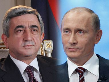 Պուտինը շնորհավորական ուղերձ է հղել Սերժ Սարգսյանին