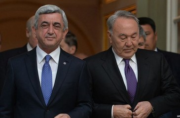 Նուրսուլթան Նազարբաևը շնորհավորել է Սերժ Սարգսյանին