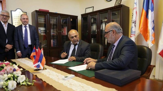 Между арцахским городом Ковсакан и ливанским городом Анджар подписан Меморандум о сотрудничестве