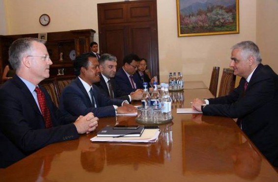Մհեր Գրիգորյանն ընդունել է Ասիական զարգացման բանկի պատվիրակությանը