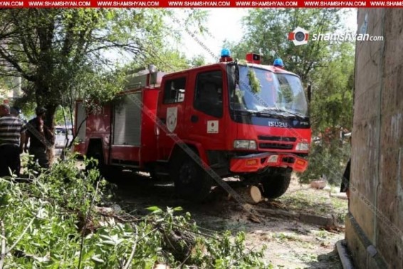 Երևանում 24–ամյա հրշեջը ավտոմեքենայով բախվել է էլեկտրասյանն ու տապալել մի քանի ծառեր. Shamshyan.com