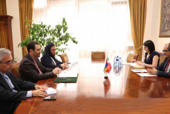 Իրանի հետ համագործակցությունը սերտանում է. ԱԻ նախարարն ընդունել է դեսպան Սեյեդ Քազեմ Սաջադիին