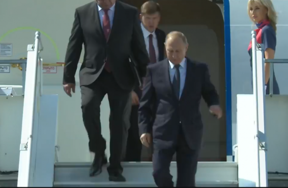LIVE: Путин прибыл в Хельсинки на переговоры с Трампом