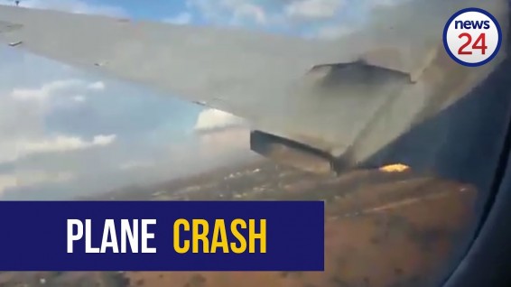 VIDEO: В ЮАР пассажир разбившегося лайнера снял на видео момент падения