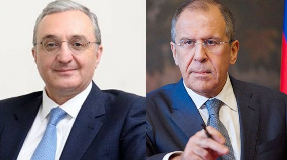 Состоялся телефонный разговор глав МИД Армении и России З.Мнацаканяна и С.Лаврова