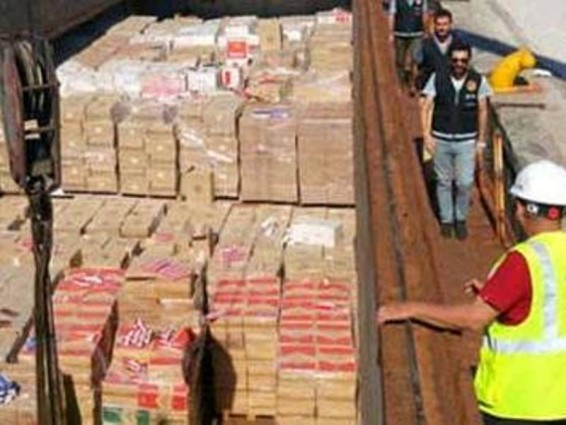 Ստամբուլում 3,5 մլն տուփ մաքսանենգ ծխախոտ են հայտնաբերել