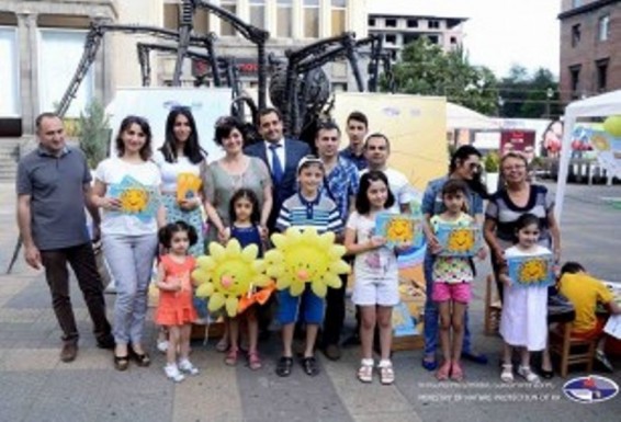 Բնապահպանության նախարարությունը արևի ճառագայթներից պաշտպանվելու իրազեկման ակցիա է իրականացրել