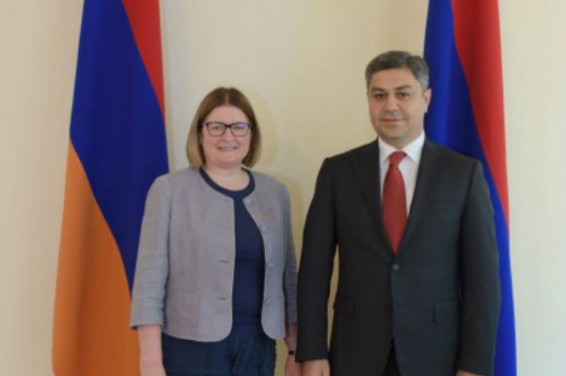 Մեծ Բրիտանիան պատրաստ է սատարել Հայաստանին՝ օրենքի գերակայության հաստատման հարցում. ՀՀ ԱԱԾ տնօրենն ընդունել է ՄԹ դեսպանին