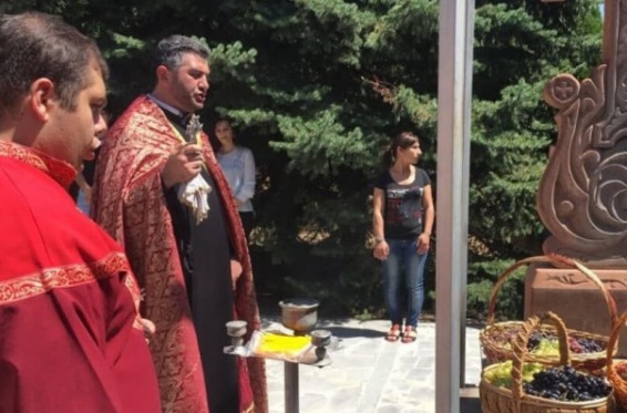 «Աբովյան» ՔԿՀ-ում նշվել է Աստվածամոր Վերափոխման տոնը