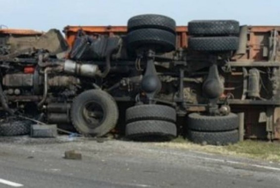Արթիկում կողաշրջվել է զինվորական մեքենա