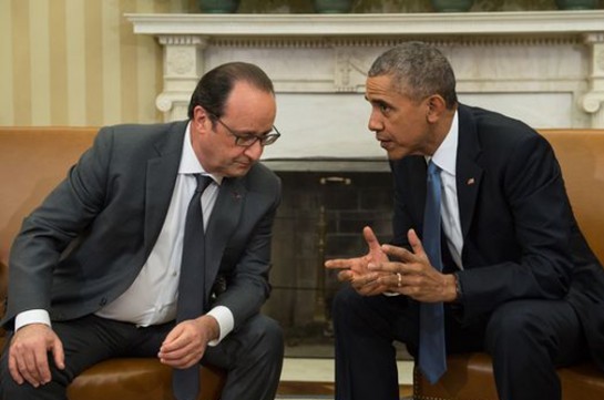Օլանդը հեռախոսազրույց է ունեցել Օբամայի հետ