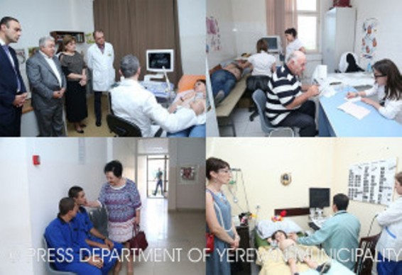 Երևանից ժամանած բժիշկների խումբը բուժծառայություններ է մատուցել Ստեփանակերտում