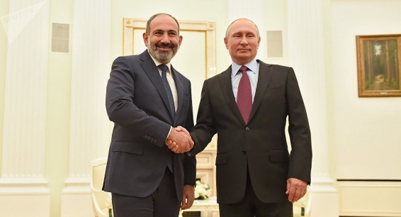 Пашинян на переговорах в Кремле: сегодня решим многие проблемы