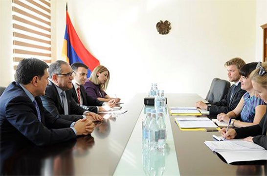 Արդարադատության նախարարի տեղակալն ընդունել է ԵԽ Մարդու իրավունքների հանձնակատարի գրասենյակի ներկայացուցիչներին
