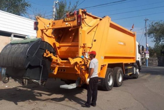 «Սանիթեք» ընկերության հինգ նոր մեքենաներն արդեն Երևանում են