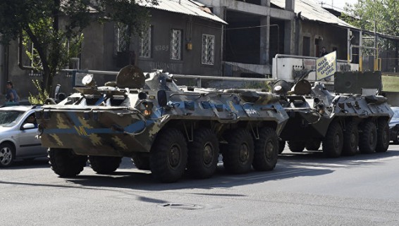 После захвата здания полиции в Ереване возбуждено уголовное дело