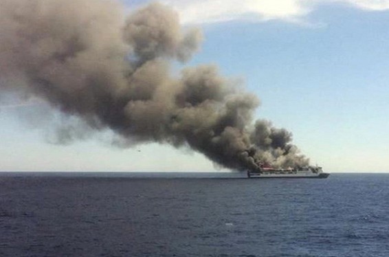 В Балтийском море взорвался паром с пассажирами