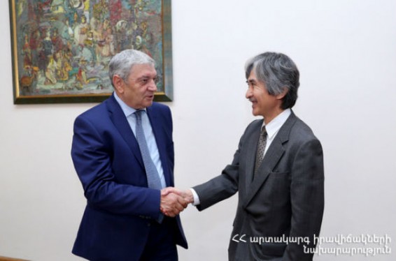 Բարձր եմ գնահատում բոլոր նախաձեռնությունները, որ եղել են Ճապոնիայի կողմից. ԱԻ նախարարն ընդունել է ՀՀ-ում Ճապոնիայի դեսպանին