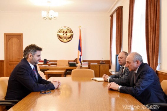 Բակո Սահակյանն ու ՀՀ կադաստրի կոմիտեի ղեկավարը քննարկել են համագործակցությանը վերաբերող հարցեր