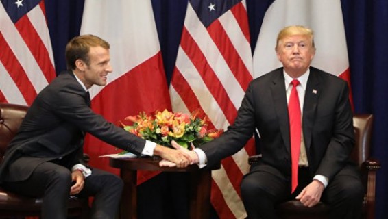 Трамп троллит Макрона: Париж проиграл бы обе мировые войны, если бы не США