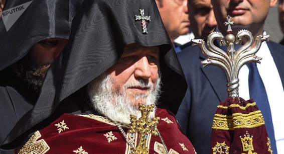 Гарегин II освятил новую церковь в Новосибирске