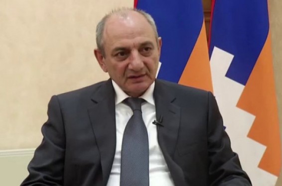 Բակո Սահակյանն ամերիկահայ բարերար Վահան Շամլյանի հետ քննարկել է Արցախում տարբեր ծրագրերի իրականացման հետ կապված հարցեր