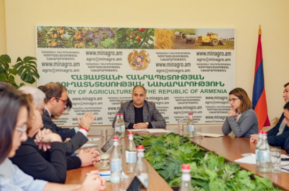 Գեղամ Գևորգյանը և Գյուղատնտեսության զարգացման հիմնադրամի ներկայացուցիչները քննարկել են ընթացիկ և առաջիկայում նախատեսվող ծրագրերը