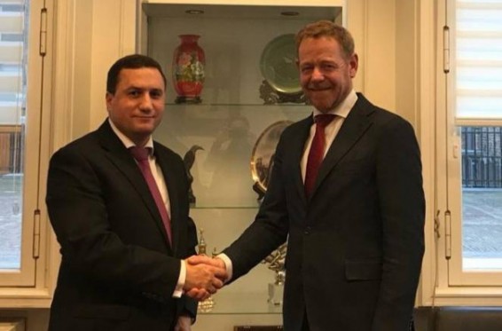 Հայ-հոլանդական հարաբերությունները զարգանալու միտում ունեն. Հայաստանի դեսպանը հանդիպեց Նիդերլանդների վարչապետի խորհրդականին