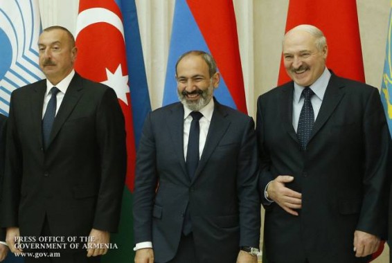 Никол Пашинян принял участие в неформальной встрече глав государств-членов СНГ