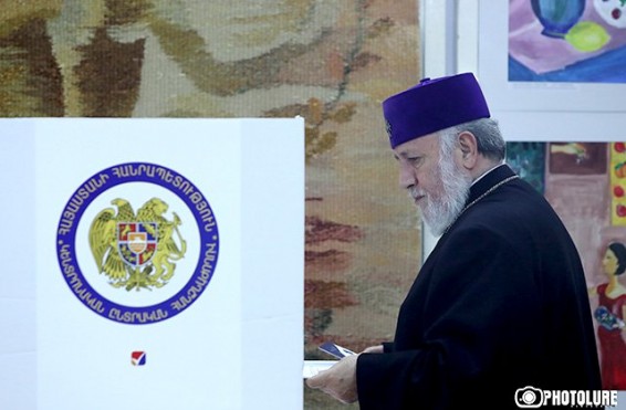 «Քվեարկեցինք աղոթքով մեր երկրի կայունության, խաղաղության և առաջընթացի համար». Ամենայն Հայոց Կաթողիկոս