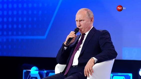 Путин спародировал Ельцина