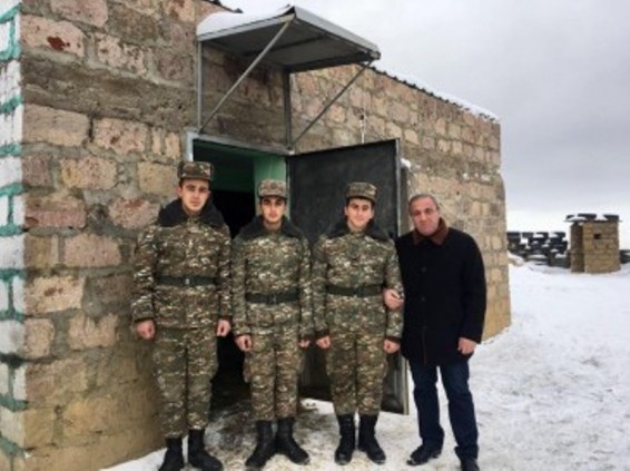 Photo. Սամվել Սարգսյանն այցելեց Վայոց Ձորի մարզում գտնվող սահմանապահ դիրքեր և հենակետեր