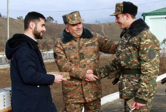 Зимний призыв в Арцахе начался с торжественной церемонии