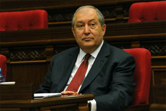 Նախագահ Արմեն Սարգսյանը ցավակցական հեռագիր է հղել Իրանի նախագահ Հասան Ռոհանիին