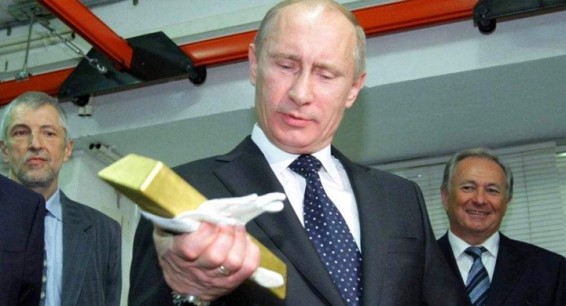 Россия обошла Китай по запасам золота в резервах