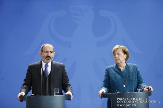 Նիկոլ Փաշինյանը և Անգելա Մերկելը համատեղ մամուլի ասուլիսում ամփոփել են բանակցությունների արդյունքները