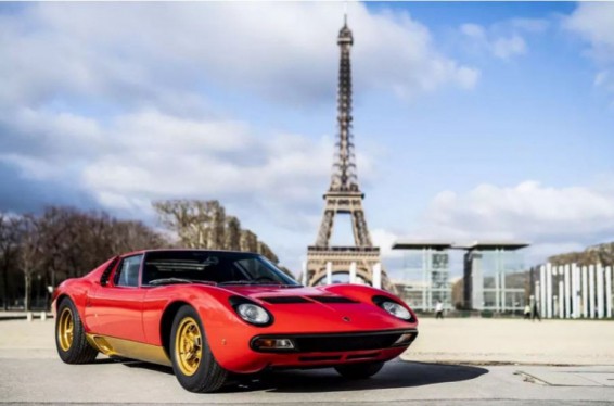 Lamborghini-ն փարիզյան աճուրդում ներկայացրել է եզակի կուպեի վերականգված տարբերակը