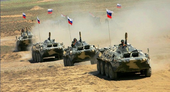 «Танковая дуэль» в горах Армении: российские военные уничтожили танки условного противника
