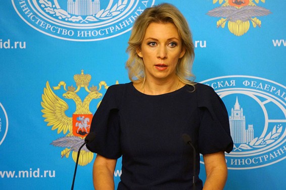 Захарова прервала азербайджанского журналиста, задавшего вопрос об участии руководства Арцаха в заседании 