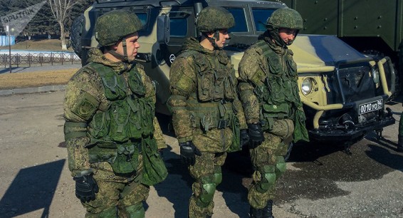 Российские военные провели в Армении акцию 